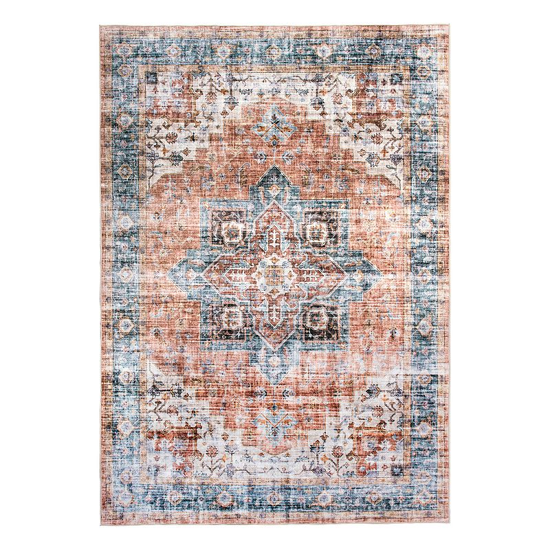 World Rug Gallery Austin Oriental Machine Washable Rug