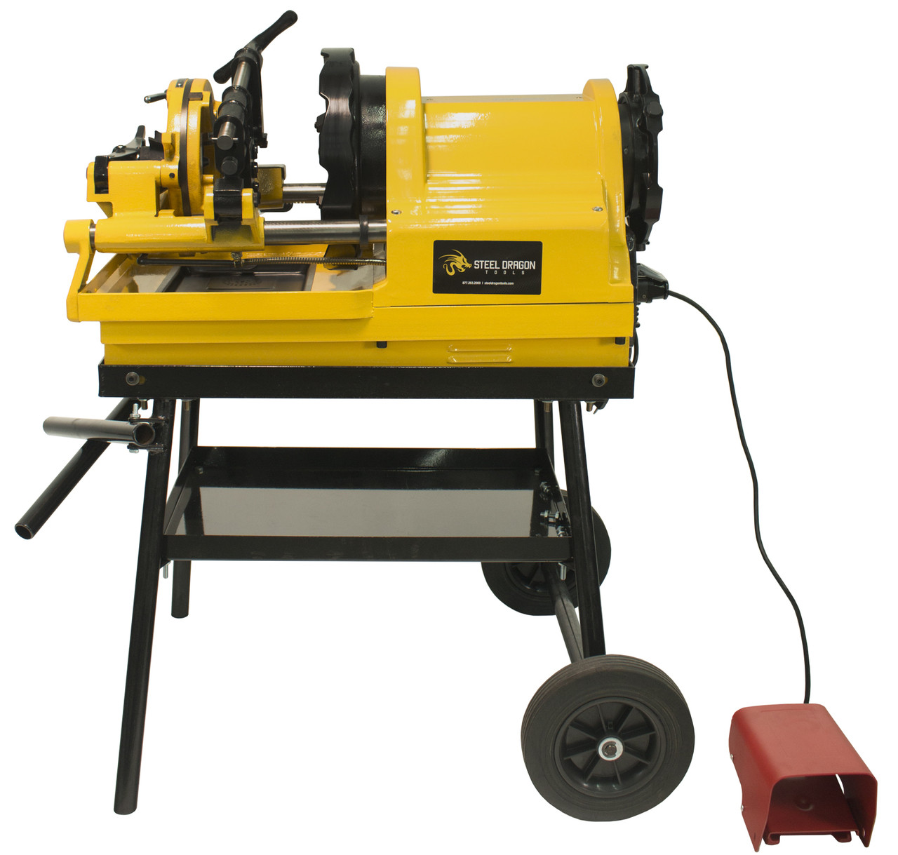 Steel Dragon Tools 6790 1/2 - 4 Pipe Threader Machine with Cart