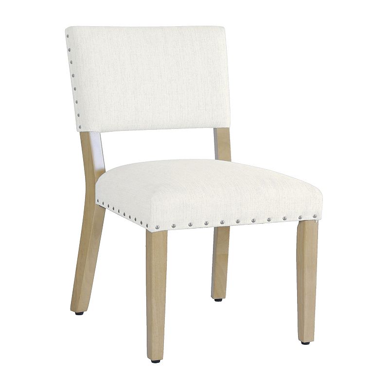 HomePop Nailhead Trim Dining Chair 2-piece Set