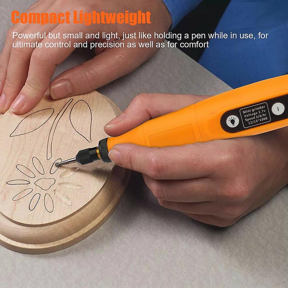 Electric Mini Grinder Drill Rotary Tool Usb Engraving Pen and Drill Bits