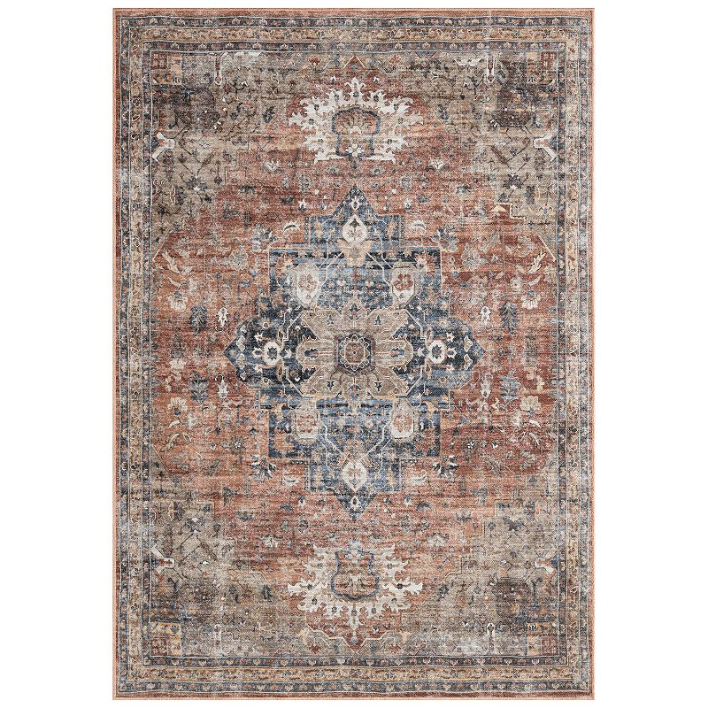 Everwash Callaghan Esther Bohemian Medallion Area Rug or Runner