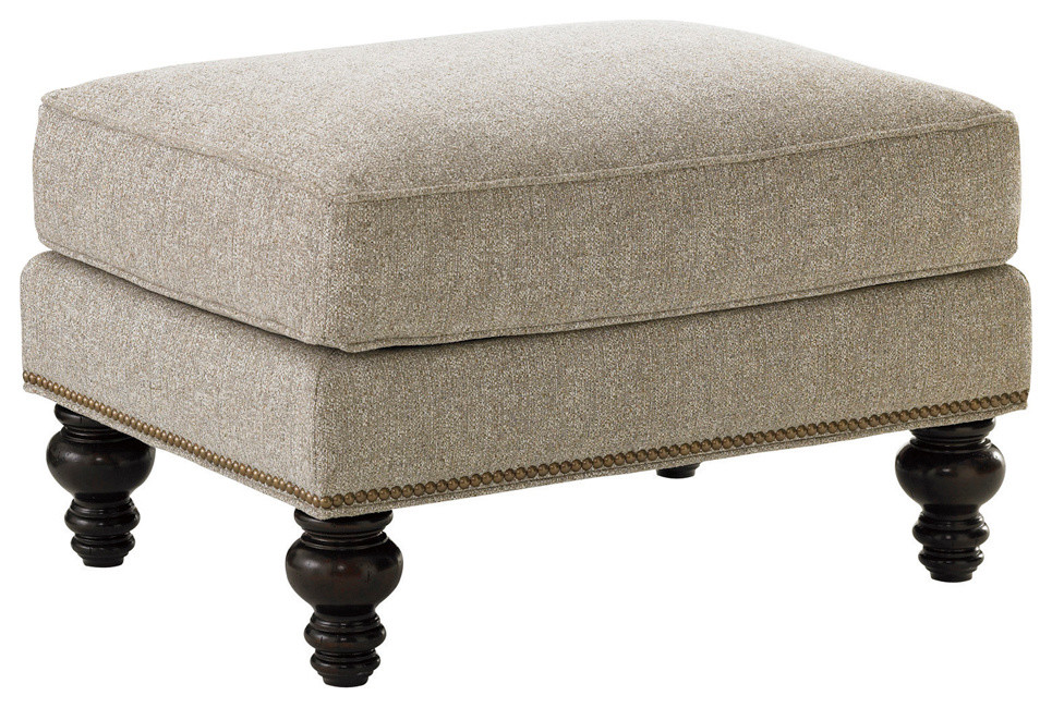 Amelia Ottoman   Traditional   Footstools And Ottomans   by Lexington Home Brands  Houzz