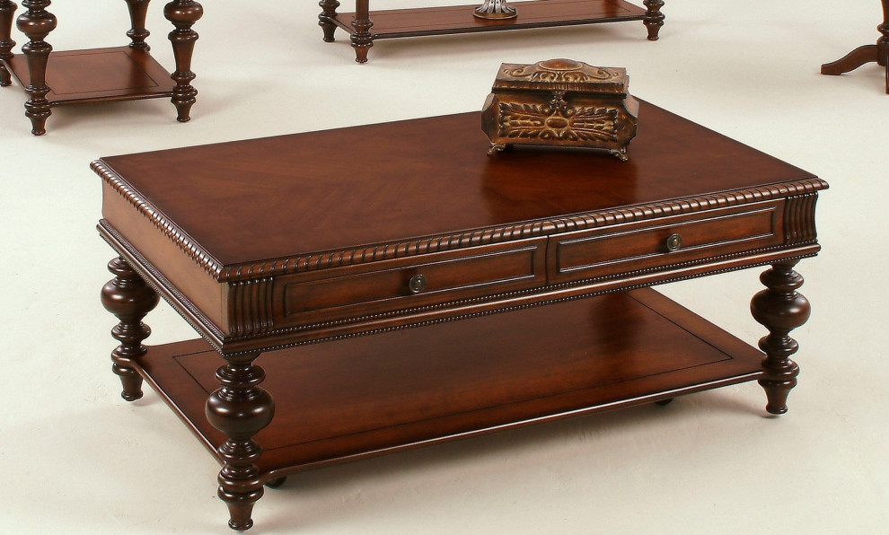 Mountain Manor Cocktail Table   Traditional   Coffee Tables   by HedgeApple  Houzz