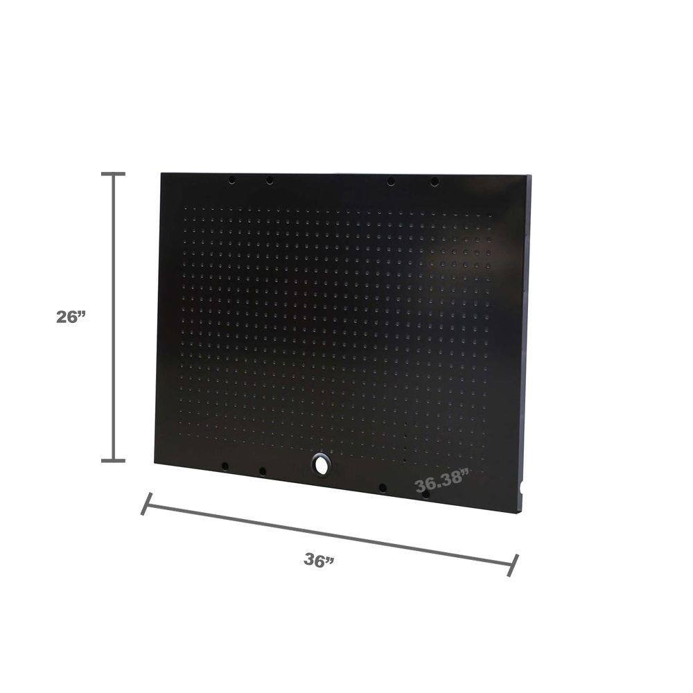 Husky 2-Pack Steel Pegboard Set in Black (36 in. W x 26 in. H) for Ready-to-Assemble Steel Garage Storage System G3600AP-US