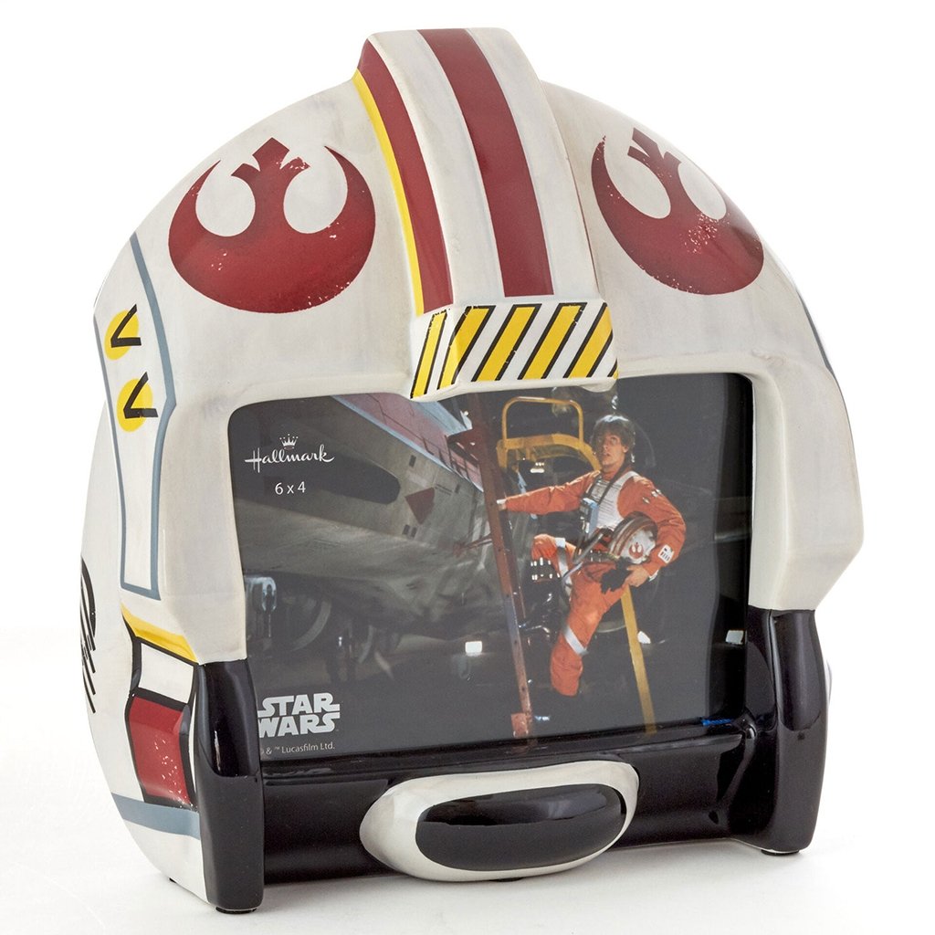 Hallmark  Star Wars™ Rebel Pilot Helmet Picture Frame, 4x6