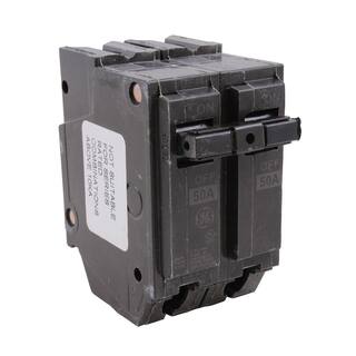 GE Q-Line 50 Amp 2 in. Double-Pole Circuit Breaker THQL2150