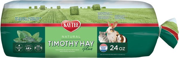 Kaytee Timothy Hay Plus Mint Small Animal Food