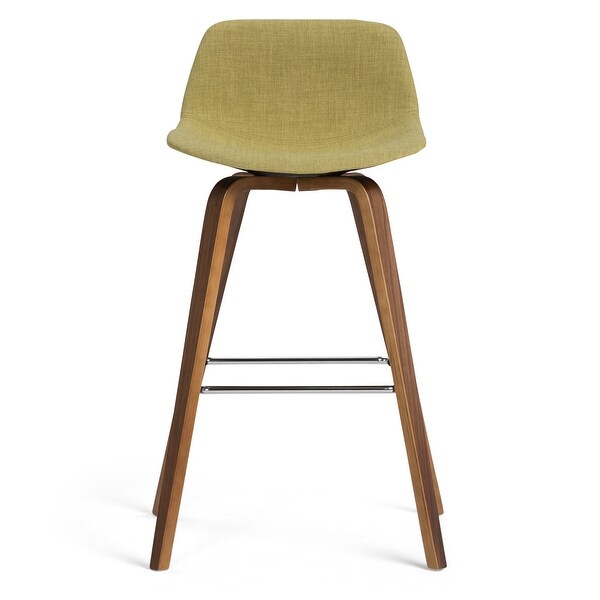 WYNDENHALL Cacey Mid Century Modern Bentwood Counter Height Stool (Set of 2) - 20.7'' x 21.1'' x 36.6