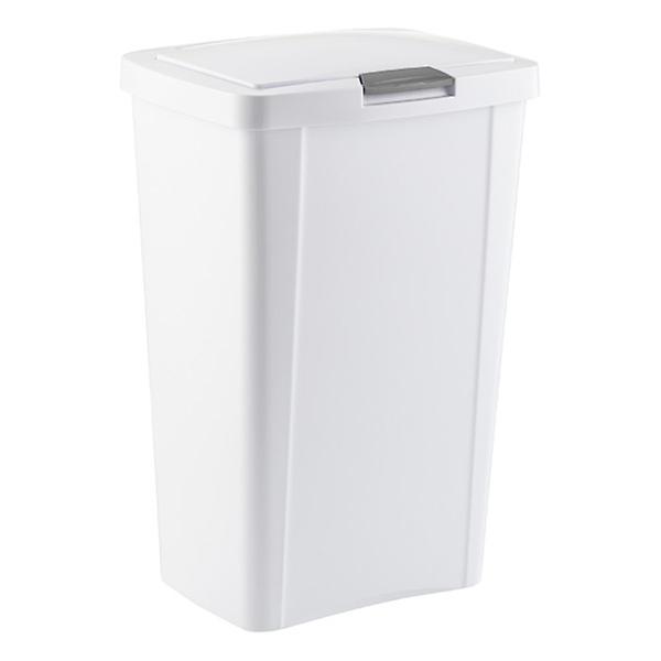 Sterilite White TouchTop Trash Cans