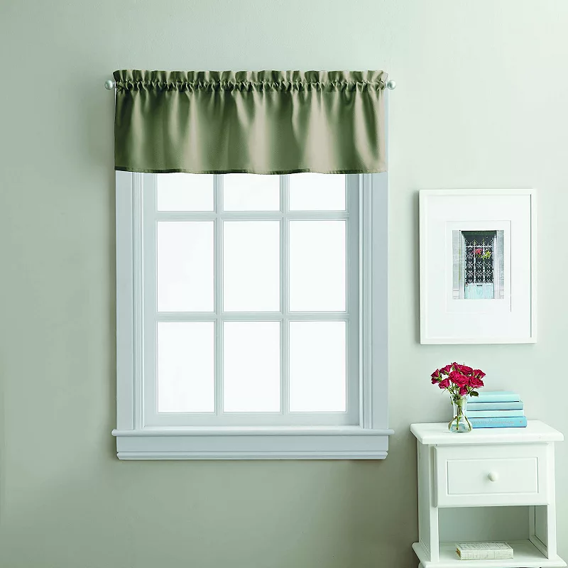 Curtainworks Twill 3-Piece Valance and Tier Set