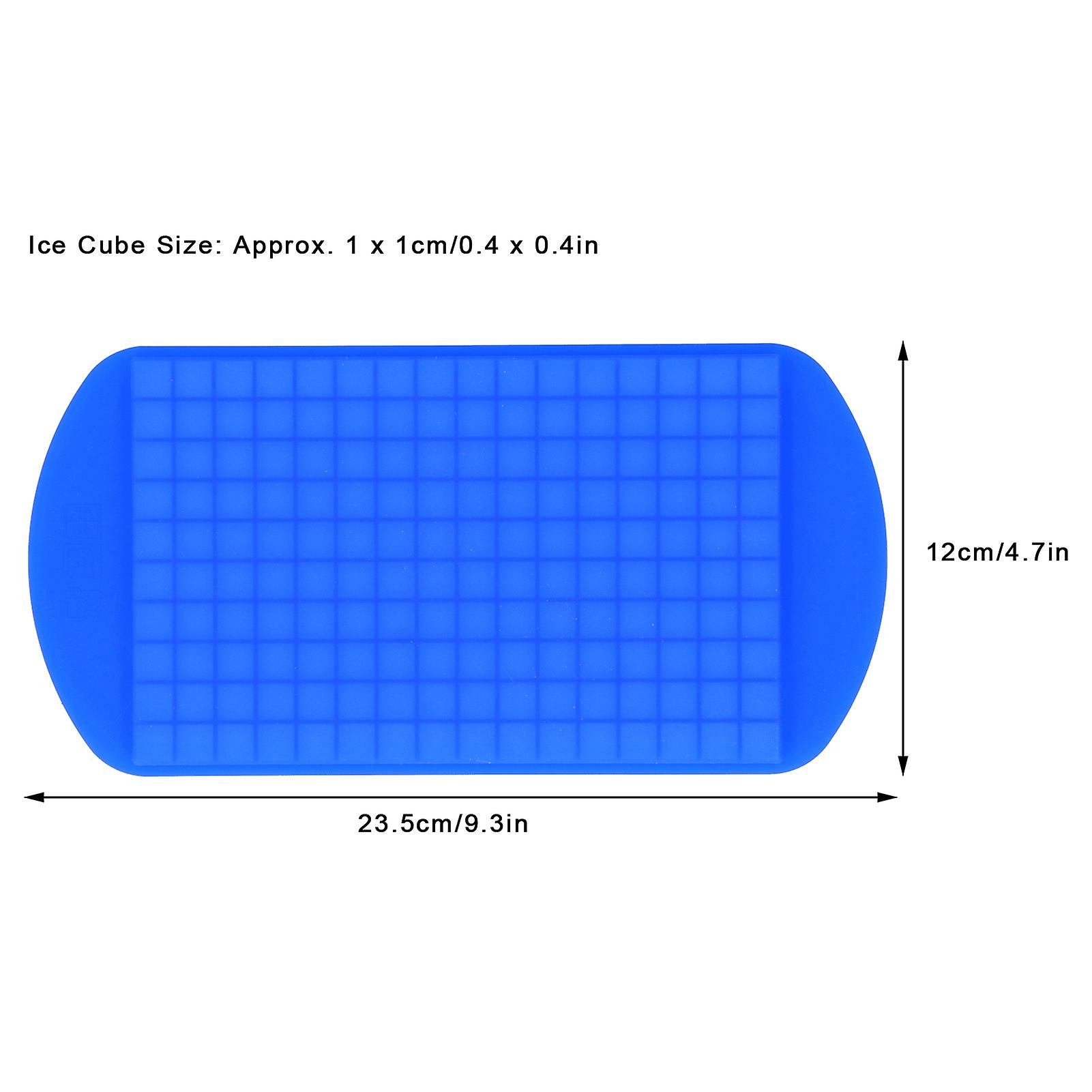 4 Pcs Ice Trays， 160 Grids Square Mould Reusable Heat Resistant Ice Mold Maker For Kitchen Home Use