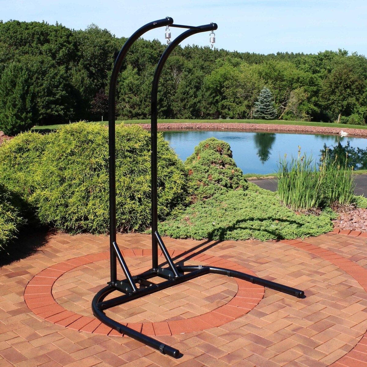 Ultimate Patio Steel Deluxe U-Shape Hanging Chair Stand