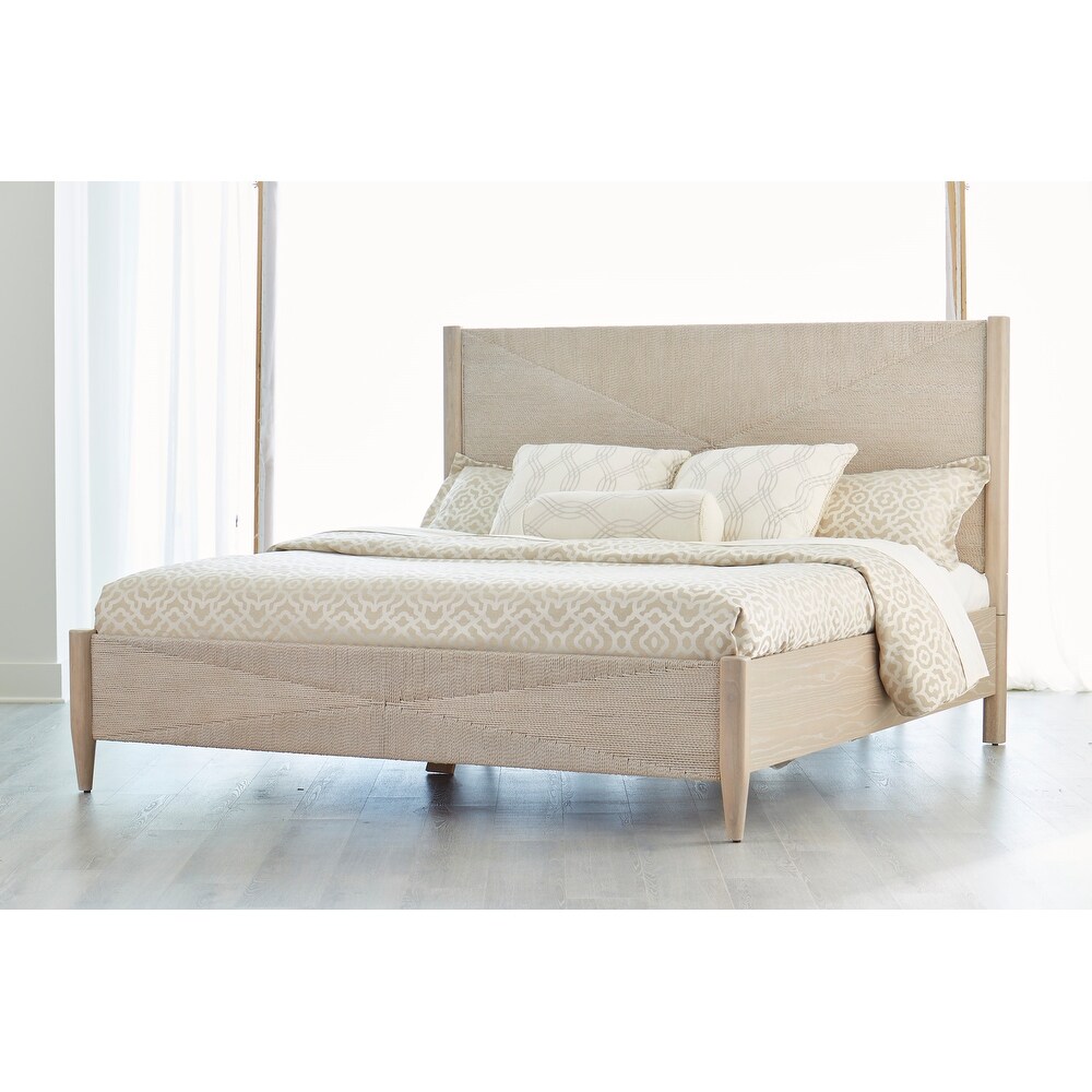 Pearl Woven Panel Bed by Palmetto Home