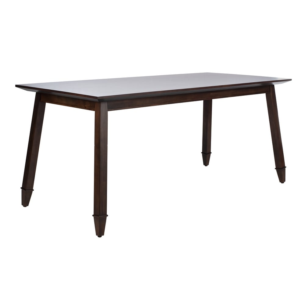 SAFAVIEH Brayson Mahogany Wood Rectangle Dining Table   66.9\