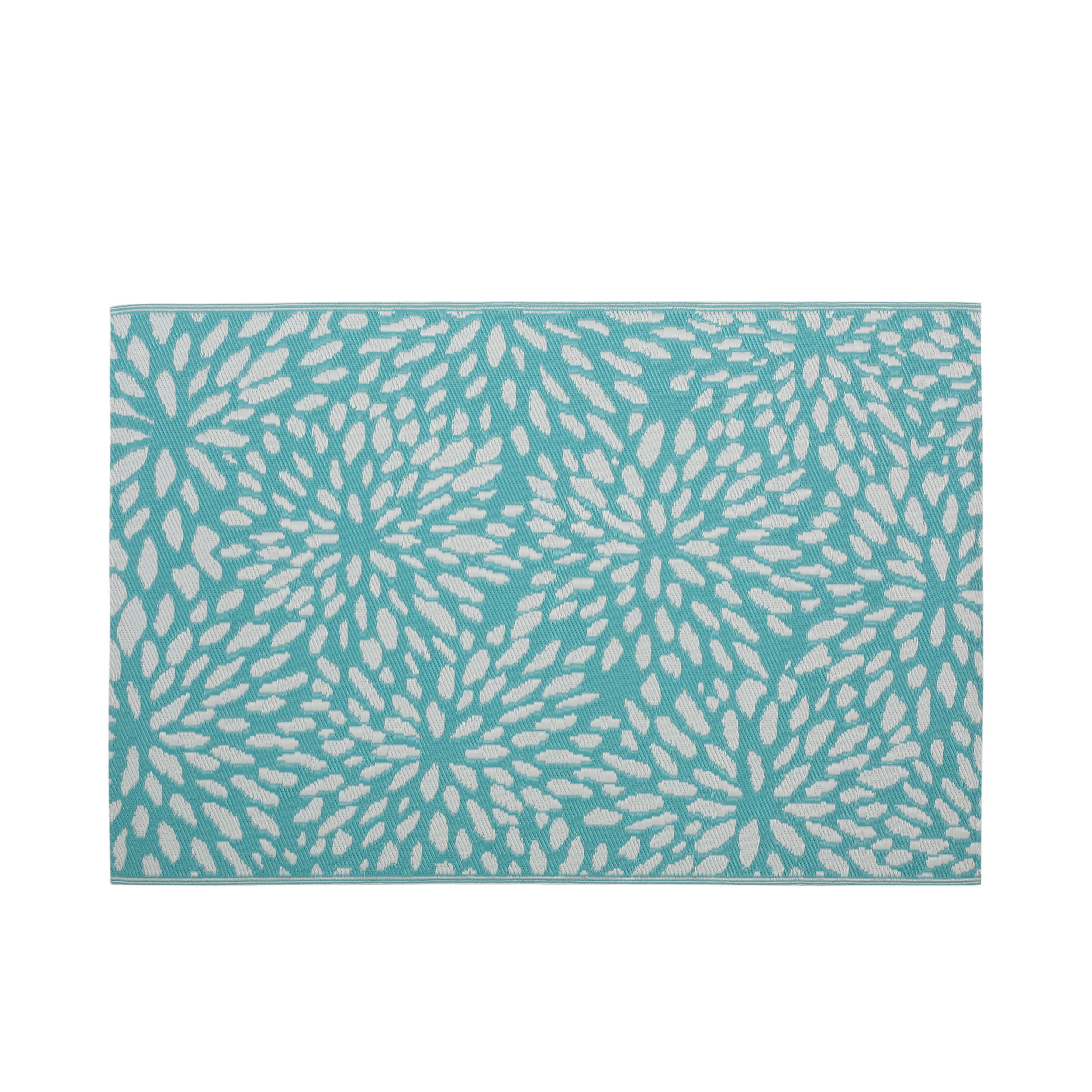 Quintavious Outdoor Modern Scatter Rug