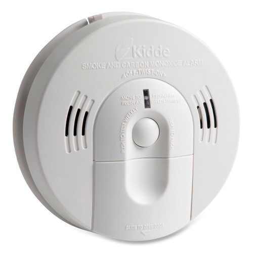 Kidde Night Hawk Combination Smoke/CO Alarm with Voice/Alarm Warning， (3) AA Batteries (9000102)