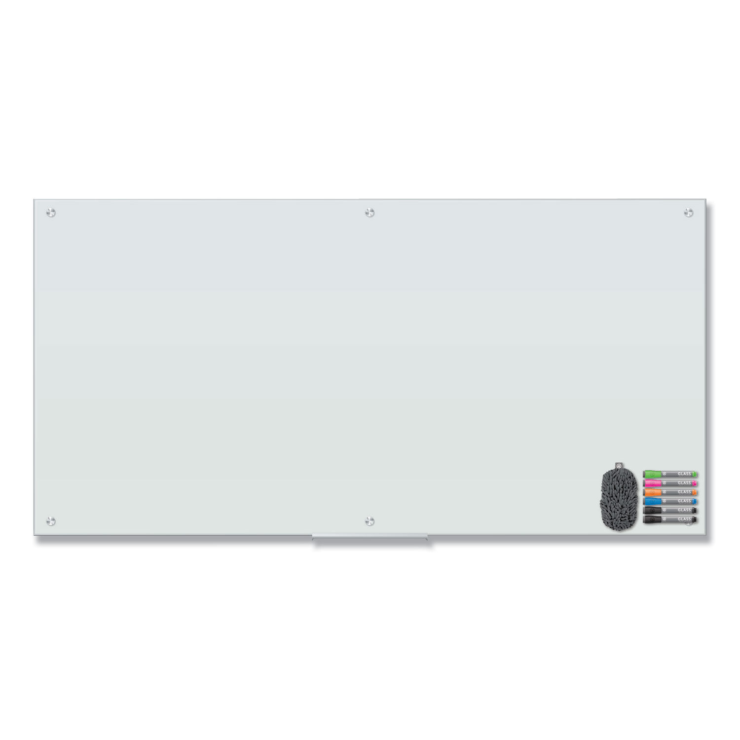 Magnetic Glass Dry Erase Board Value Pack by U Brands UBR3973U0001