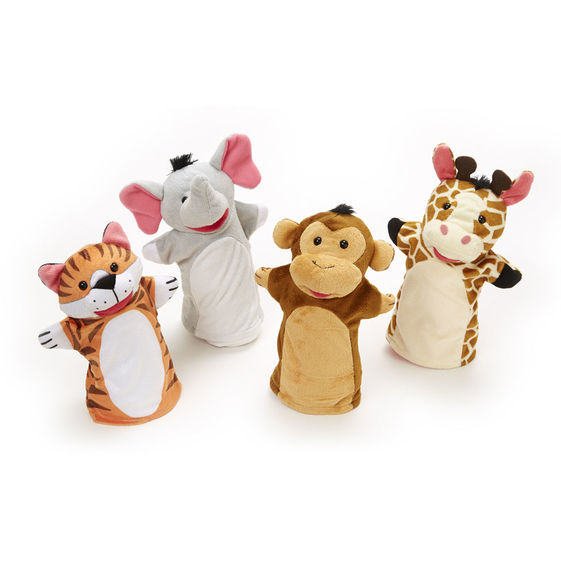 Melissa & Doug: Zoo Friends Hand Puppets