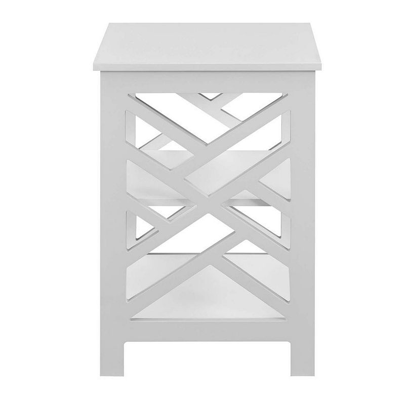 Convenience Concepts Titan End Table with Shelves