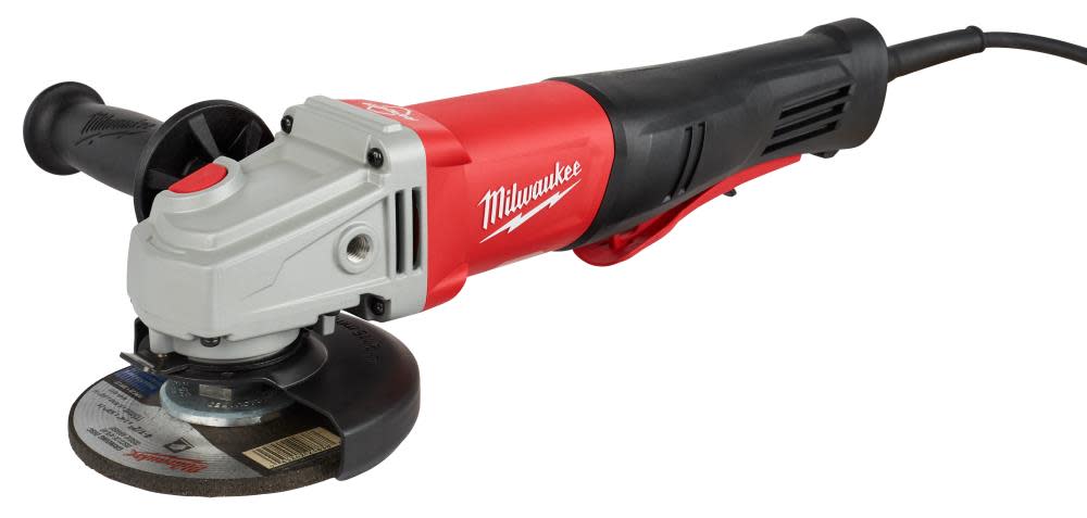 Milwaukee 11Amp 4-1/2In - 5In Braking Grinder with No-Lock Paddle Switch 6143-31 from Milwaukee