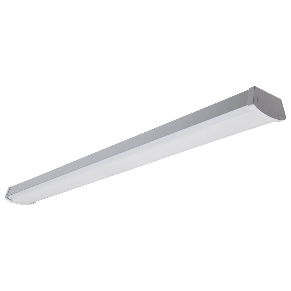 SATCO:Satco 4 ft. 3200 Lumens Integrated LED White Wrap Light 4000K ENERGY STAR Rated 651082