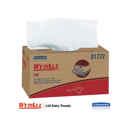 Wypall L10 SANIPREP Dairy Towels  KCC01772