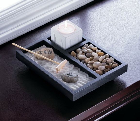 Accent Plus 57070780 Tabletop Zen Garden Kit