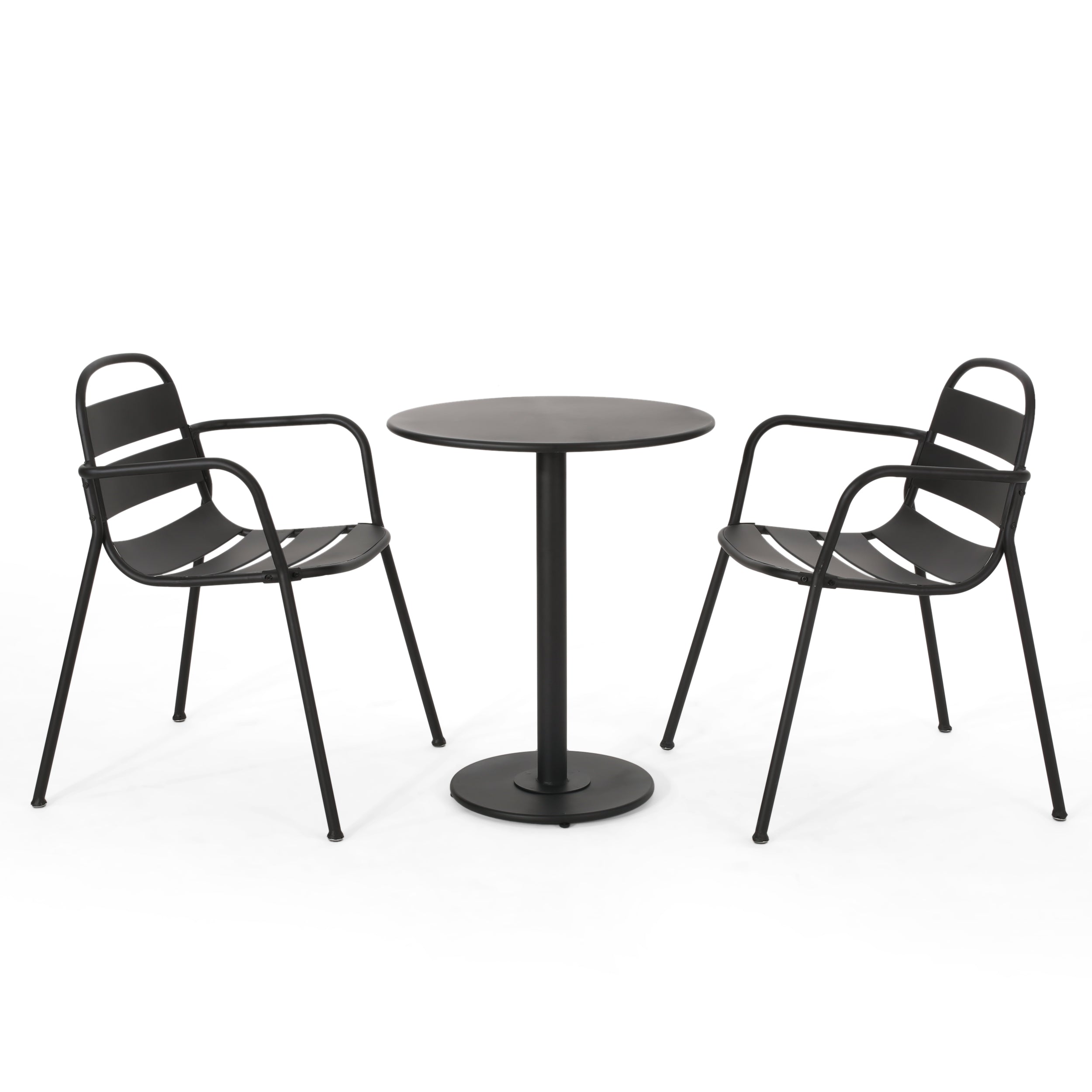 Keairns Outdoor 3 Piece Bistro Set