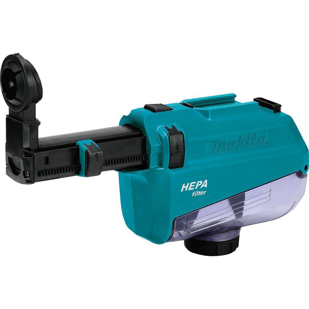 Makita Dust Extractor Attachment with HEPA Filter Cleaning Mechanism XRH12 DX05