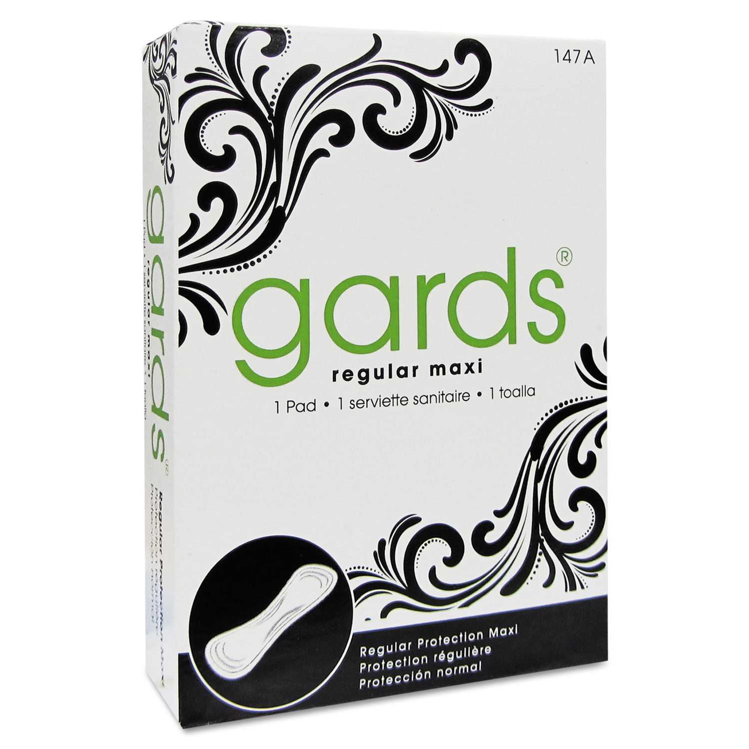 Gards Vended Sanitary Napkins #4 by HOSPECOandreg; HOS4147