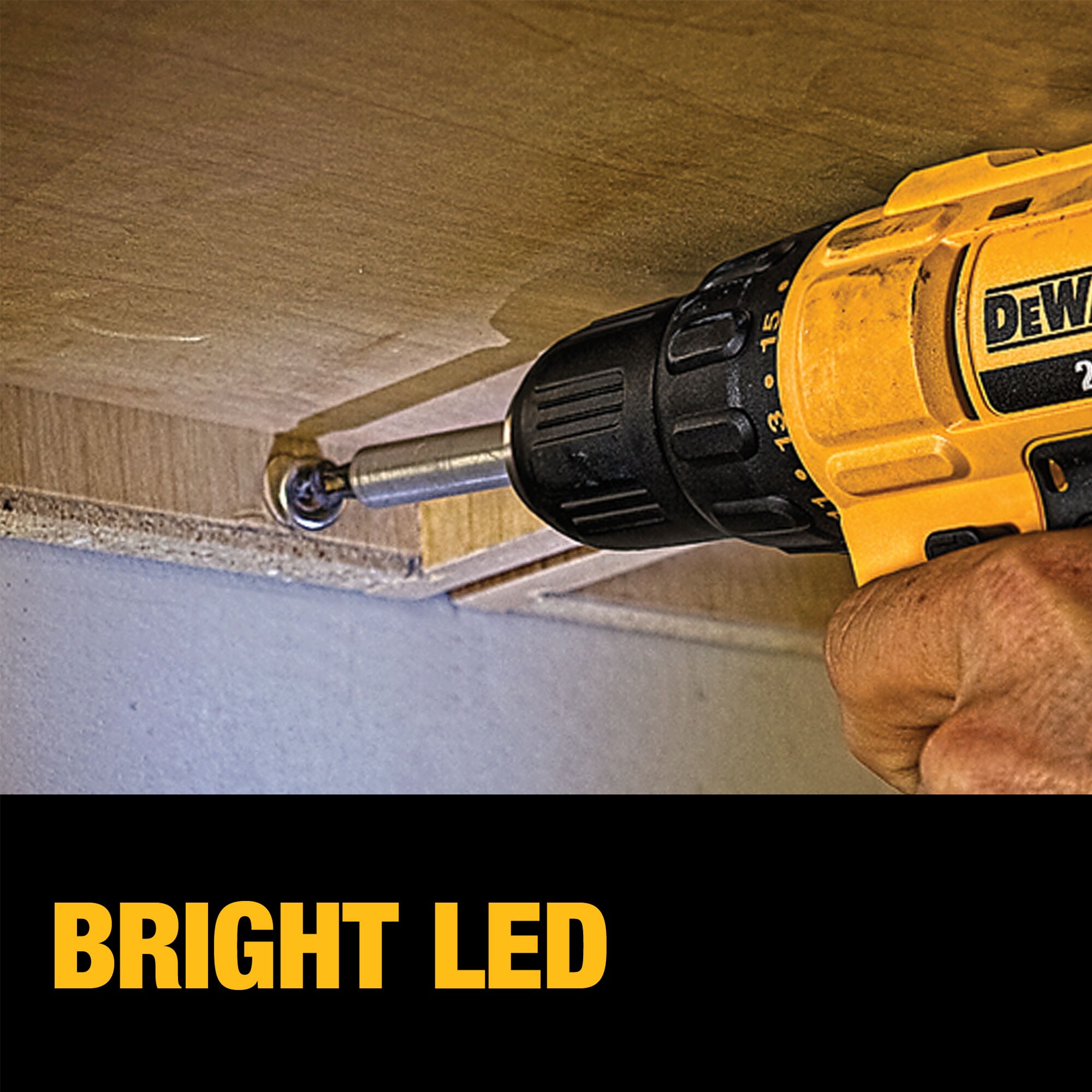 DEWALT DCD778E1 1/2-in 20-volt Max 1.7-Amp Variable Brushless Cordless Hammer Drill (1-Battery Included)