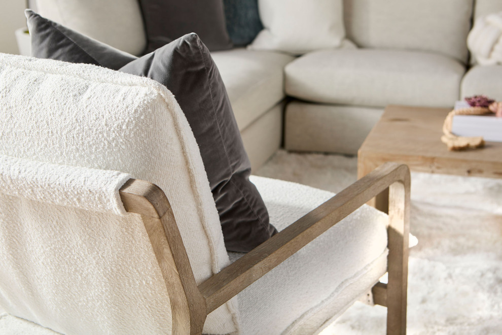 Hamlin Club Chair   Farmhouse   Armchairs And Accent Chairs   by Essentials for Living  Houzz