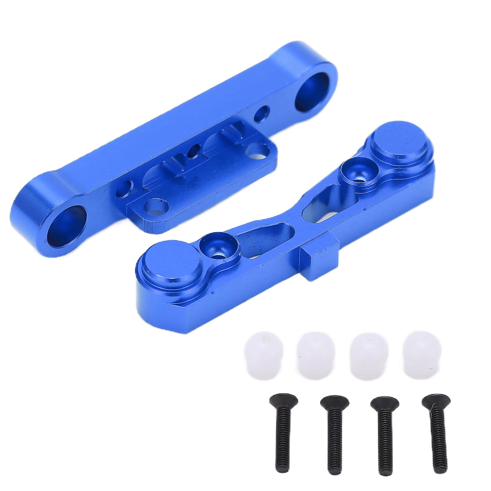 2pcs Front Lower Arm Code Aluminum Alloy Remote Control Car Upgrade Parts For 1/8 Arrma Kratonblue