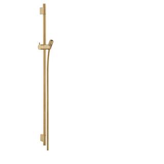 Hansgrohe Unica 36 in. Wall Bar Shower Kits in Brushed Bronze 28631140