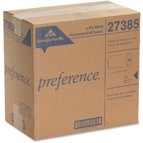 Georgia Pacific GeorgiaPacific Preference Perforated Roll Paper Towels  GPC27385CT