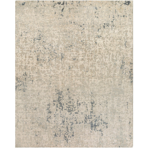 Resham Silk Light Gray Rug