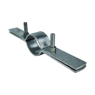 The Plumber's Choice 4 in. Riser Clamp in Galvanized Steel (5-Pack) 04CLRSG-5