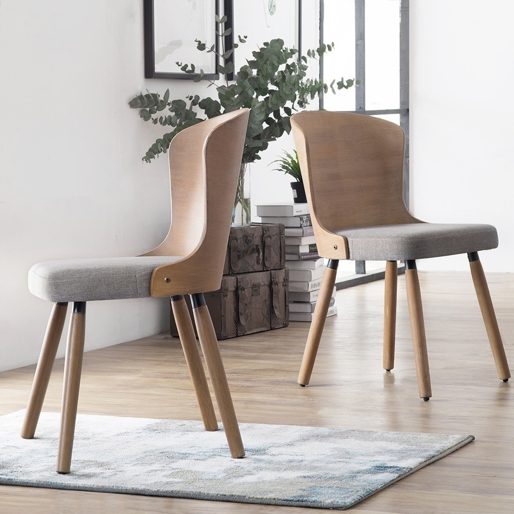 Corvus Calvados Mid century Modern Dining Chairs (Set of 2)