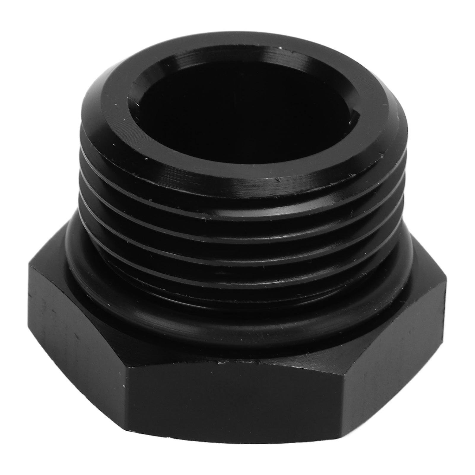 Block Off Plug Fitting Adapter Male Hex Steel Universal 4000psi Black For Vehiclean12