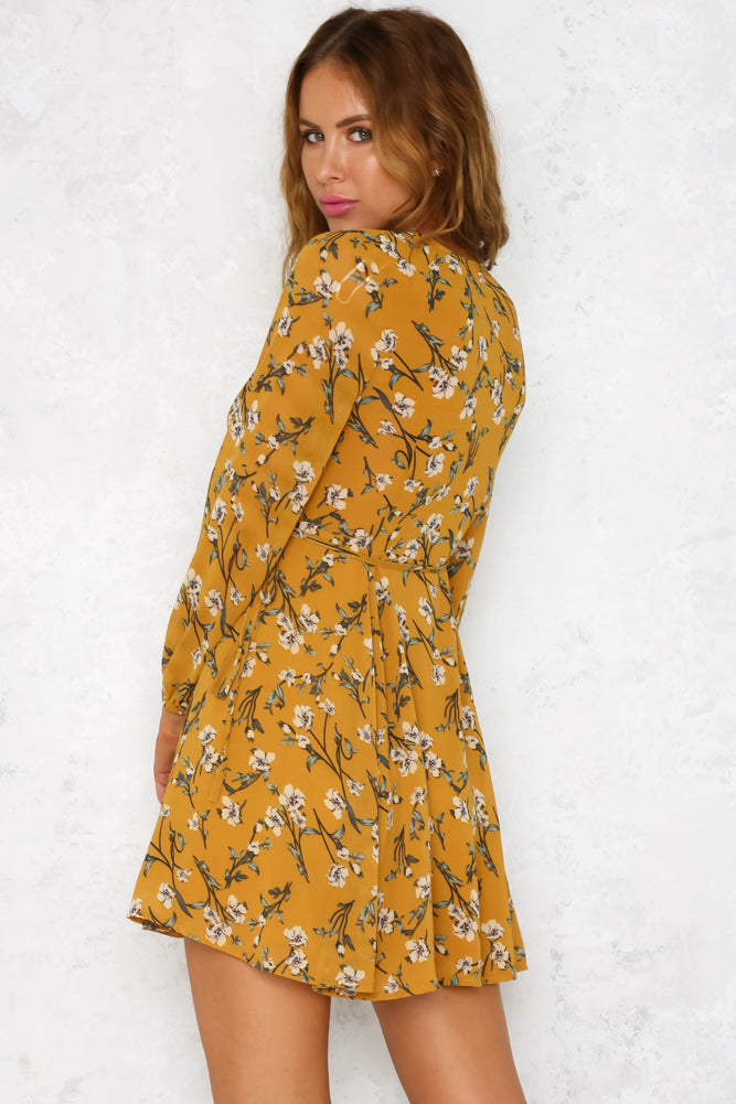 Lana Love Dress Mustard