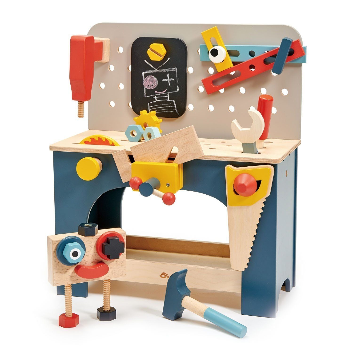 Wooden Table Top Tool Bench by Tender Leaf Toys