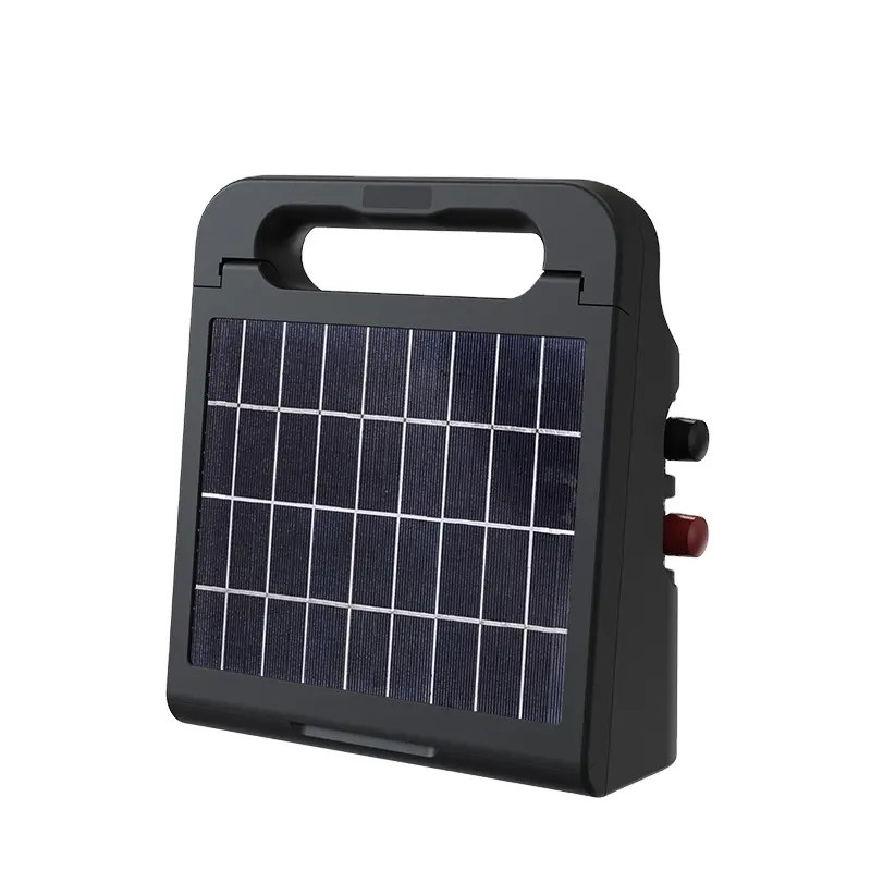 Waterproof fence charger OEM portable farm controller solar and battery electric fence energizer