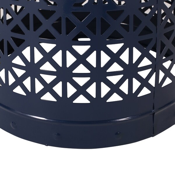 Lace Cut Design Metal Frame SIDE TABLE