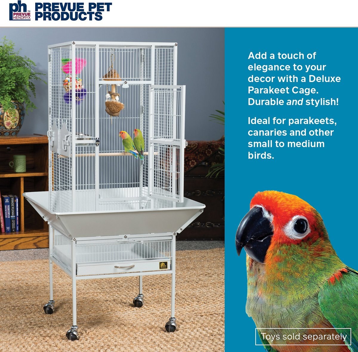 Prevue Pet Products Deluxe Bird Cage