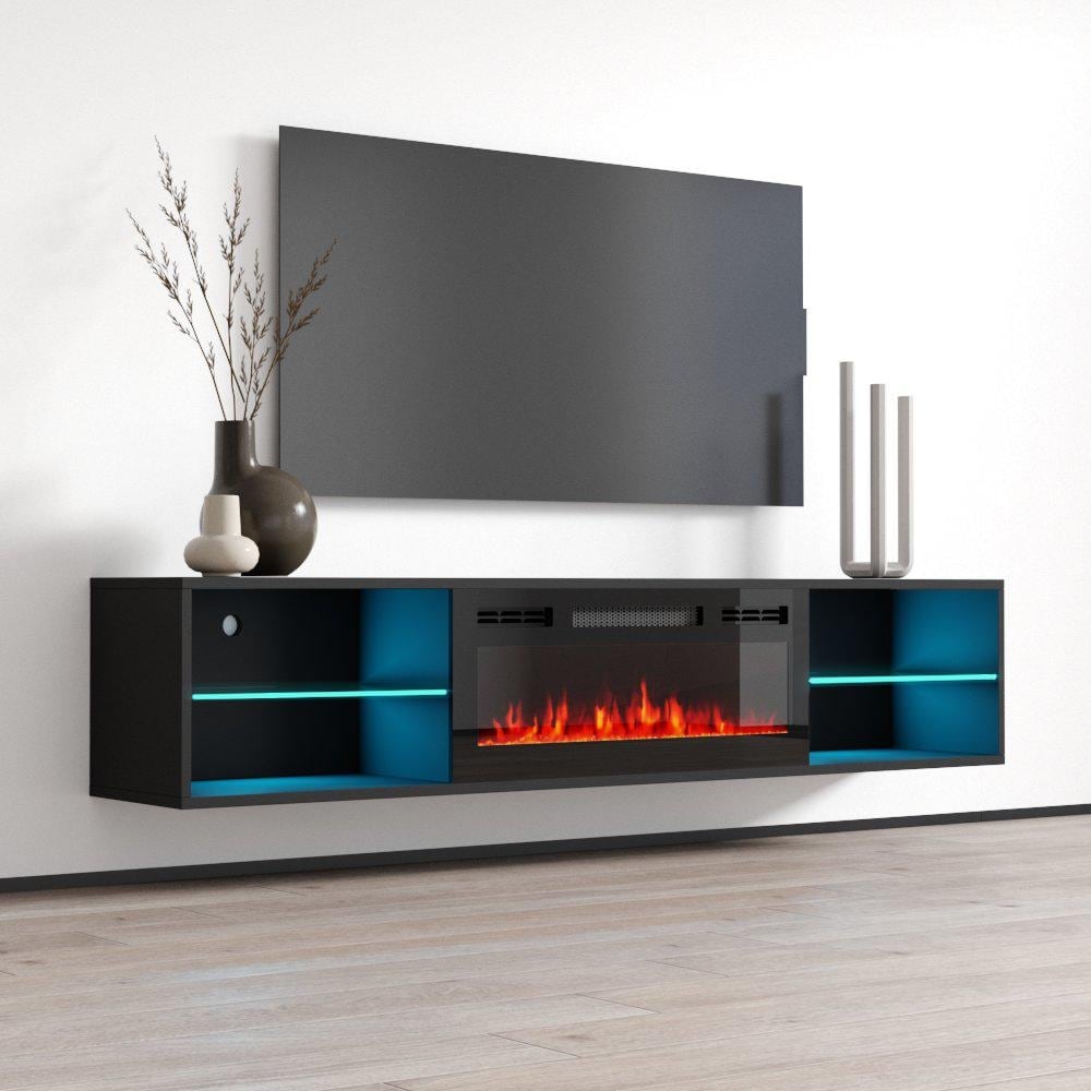 Lima EF Wall Mounted Electric Fireplace 72\