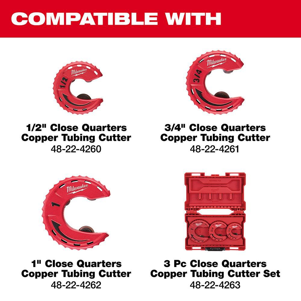 Milwaukee 2-Piece Close Quarters Cutter Replacement Blades 48-22-4266 from Milwaukee