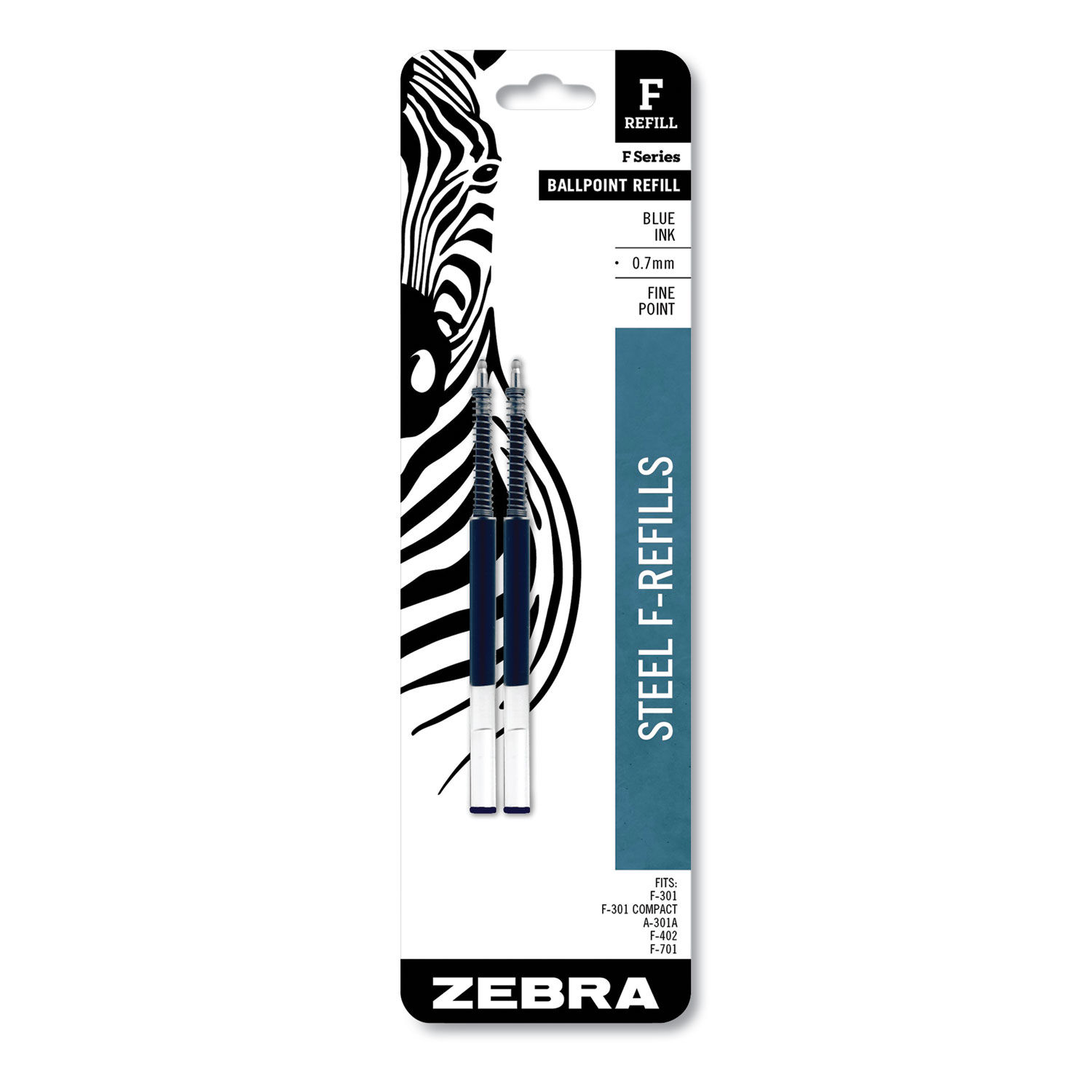 F-Refill for Zebra F-Series Ballpoint Pens by Zebraandreg; ZEB85522