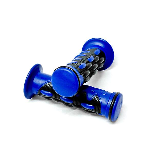 ATV / PWC Watercraft Gel Hand Grips Blue Rubber Compatible with Bombardier Rubicon