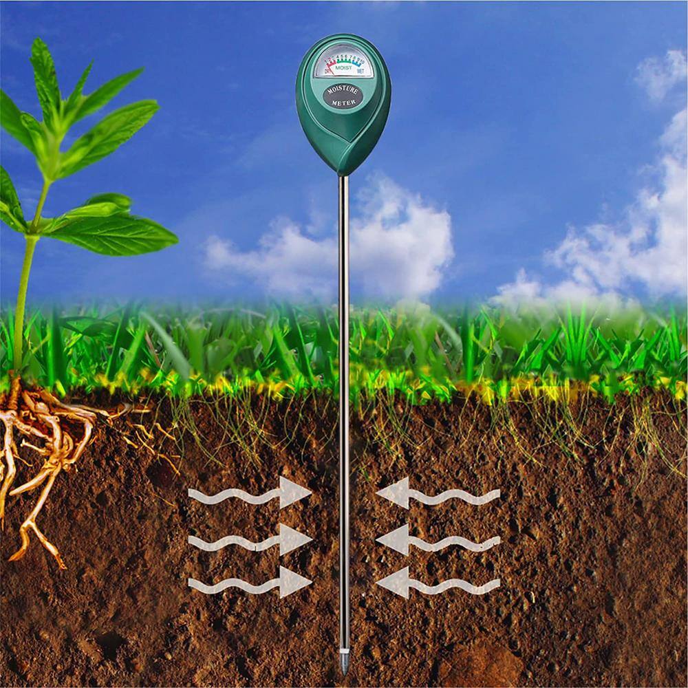 Cubilan Long Probe Deep Use Soil Moisture Meter Water Monitor Indicator Sensor Hygrometer for Outdoor Indoor B099R6BQHB