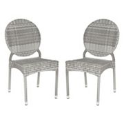 Safavieh 2-pc. Valdez Stackable Chair Set - Indoor and Outdoor